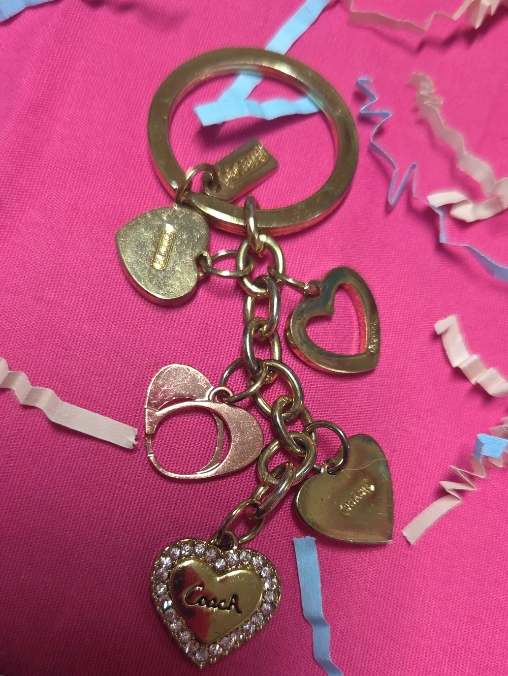 COACH: Gorgrous Like-New Keychain Or A Purse Charm. Y